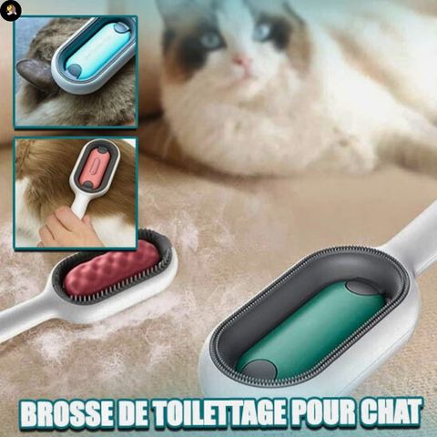 BumPm™║Entretien Pelage, Brosse Multifonction - LesChats - Amuseur