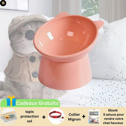 gamelle-chat-oreille-rose