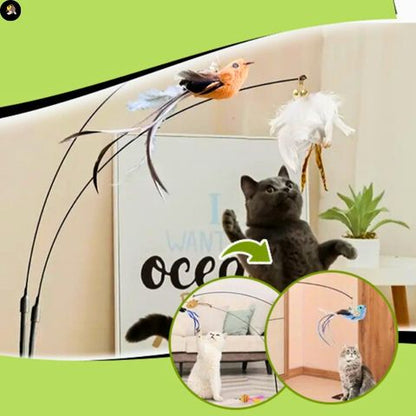 jouet-pour-chat-plume-blanc