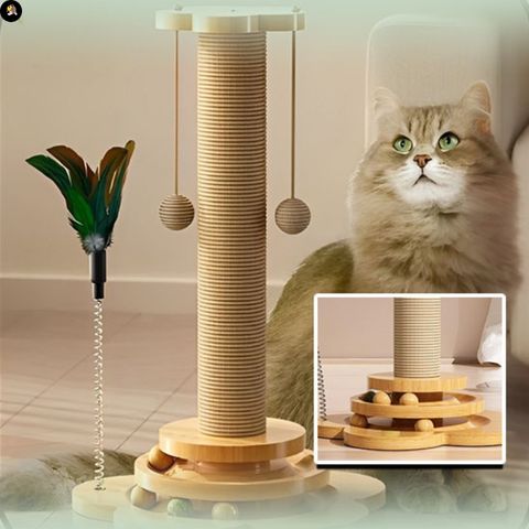 jouets pour chats - Colonne à gratter