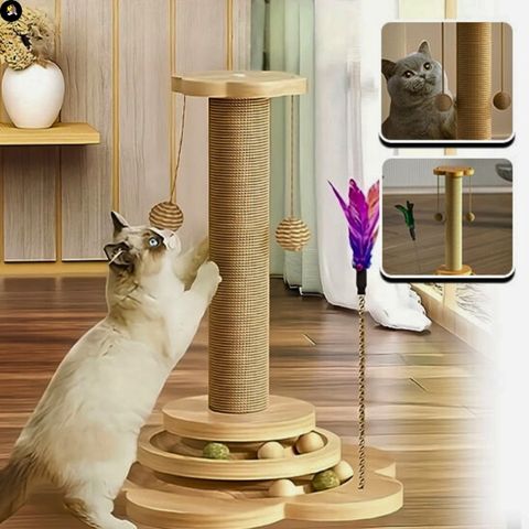 jouets pour chats - Colonne à gratter