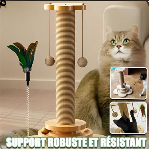 jouets pour chats - Colonne à gratter