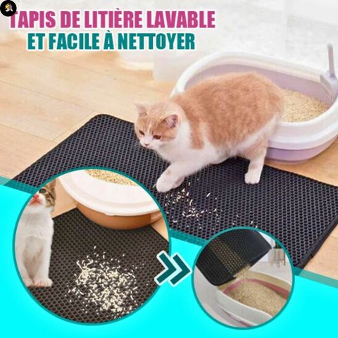 Tapis Litiere Chat║TALI™ - LesChats-Amuseur